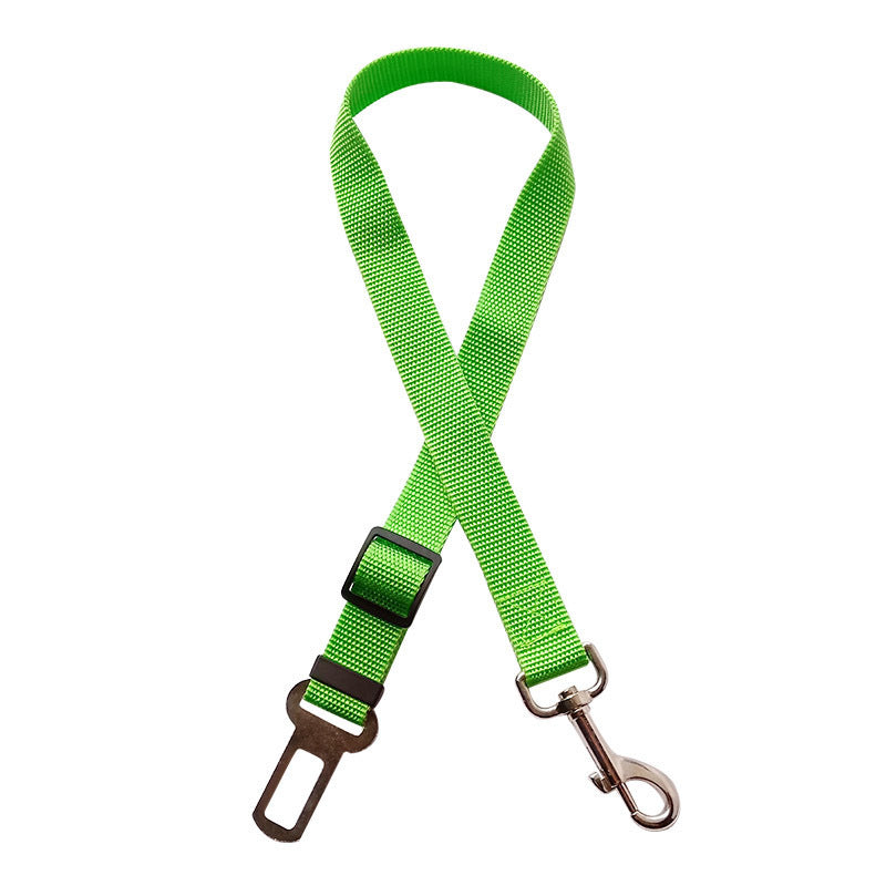 Ceinture de sécurité ajustable pour chiens et chats – Clip de harnais pour voiture, sécurité et confort en déplacement