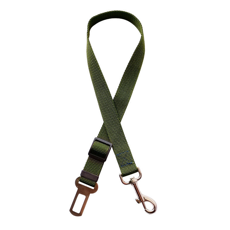 Ceinture de sécurité ajustable pour chiens et chats – Clip de harnais pour voiture, sécurité et confort en déplacement