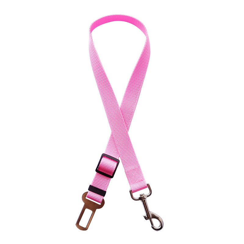 Ceinture de sécurité ajustable pour chiens et chats – Clip de harnais pour voiture, sécurité et confort en déplacement
