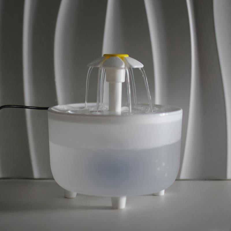 Fontaine à eau intelligente pour chats et chiens – Filtration silencieuse & capteur automatique