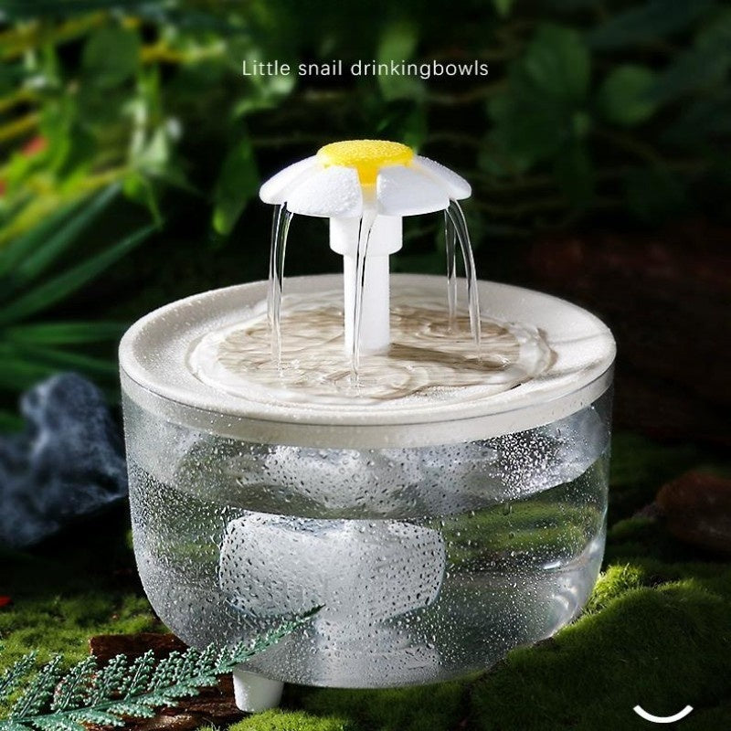 Fontaine à eau intelligente pour chats et chiens – Filtration silencieuse & capteur automatique